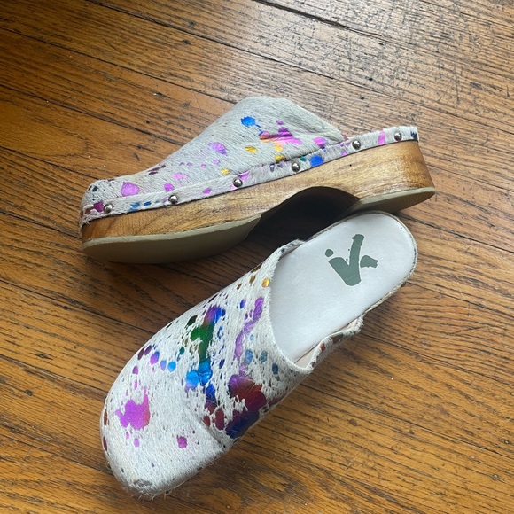 Gorgeous calf skin clogs from Ibiza - Picture 5 of 6